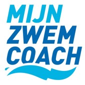 Logo Mijnzwemcoach kleur vierkant